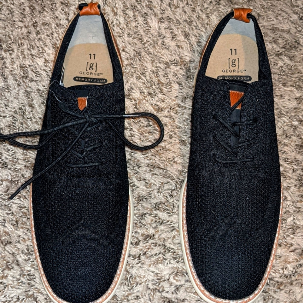 George Black Dress Shoes: With Tags